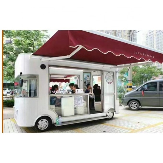 Electric Food Cart with 3500w Power and Customizable Size of 3200*1600*2350mm