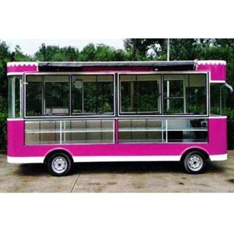 Electricity System Mobile Kitchen Hot Dog Food Trucks For Outdoor Restaurant And Light