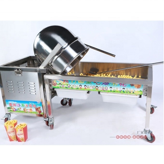 Design 0.35kw Ball Popcorn Making Machine for Domestic and Overseas Demand in 2022