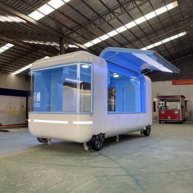 After Service Video technical support Electric Food Truck Trailer with Automatic Function Best