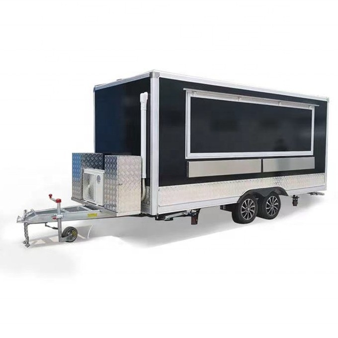 85kms Long Distance and Speed 65km/h Direct Sell Turkey Turkish Grill Food Trailer