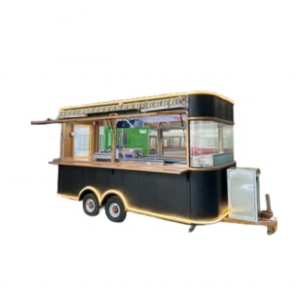 110V/220V Electric System Mobile Food Truck 110V/220V Voltage Ice Cream Mobile Trailers