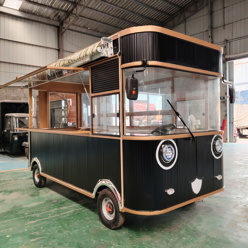 External Power Supply Mobile Fried Chicken Combo with Boutique Cart and Cola Beverage