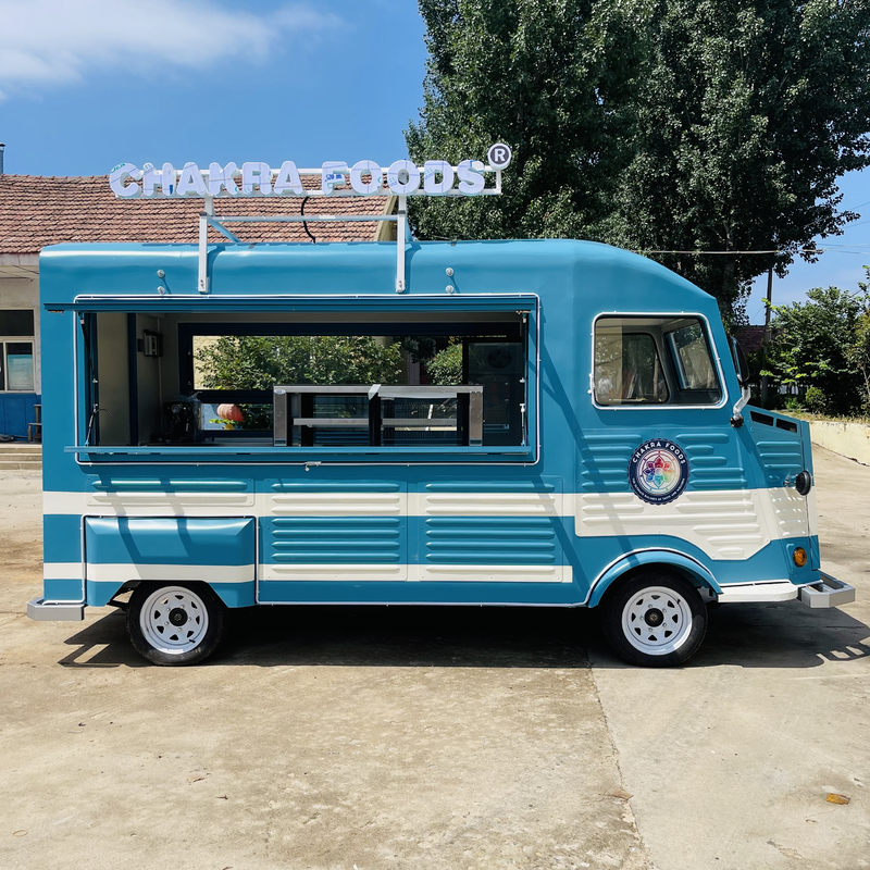 Multipurpose Fast Food Snack Catering Drinks Coffee Truck Trailer Cart for Farms 2023