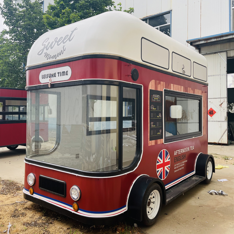 After Service Online support Customized Ice Cream Mobile Beer Tow Bus Truck Trailer Cart