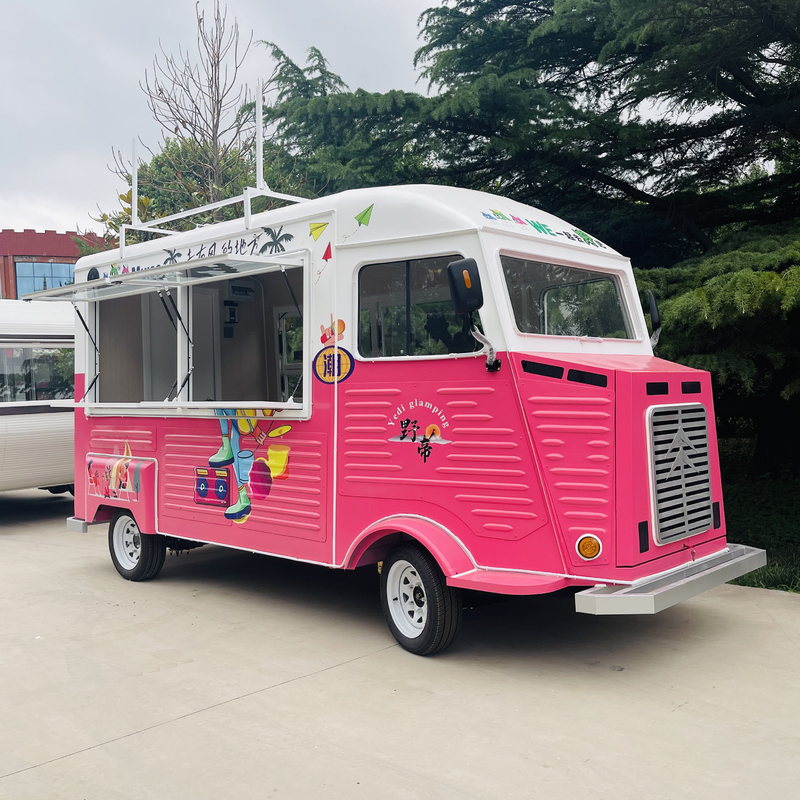 2023 Outlet Multipurpose Electric Mobile Van for Fast Food Snacks Drinks and Coffee
