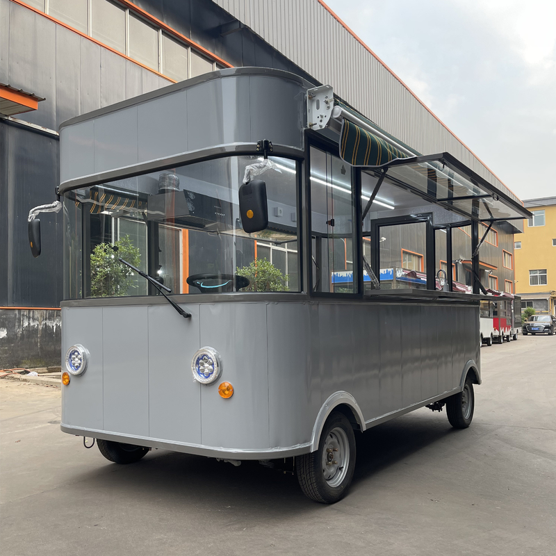 2023 Electric Mobile Commodity Grocery Handiwork Artware Shop Van Truck Trailer Cart