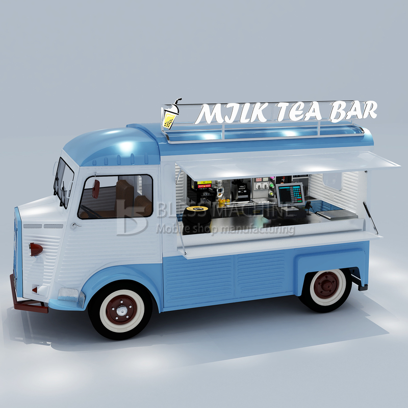 Soybean Street Food Mobile Electric Food Truck with 40kms per hr Speed from WE CARE
