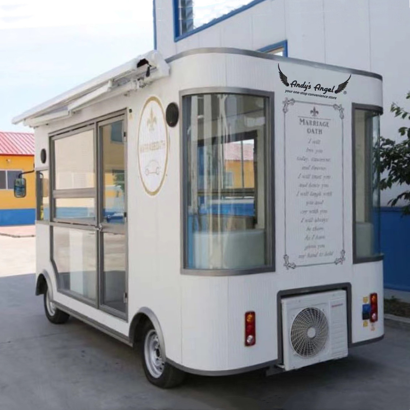 High Capacity Electric Mobile Commodity Sales Truck for and Retail Shop Food Grocery