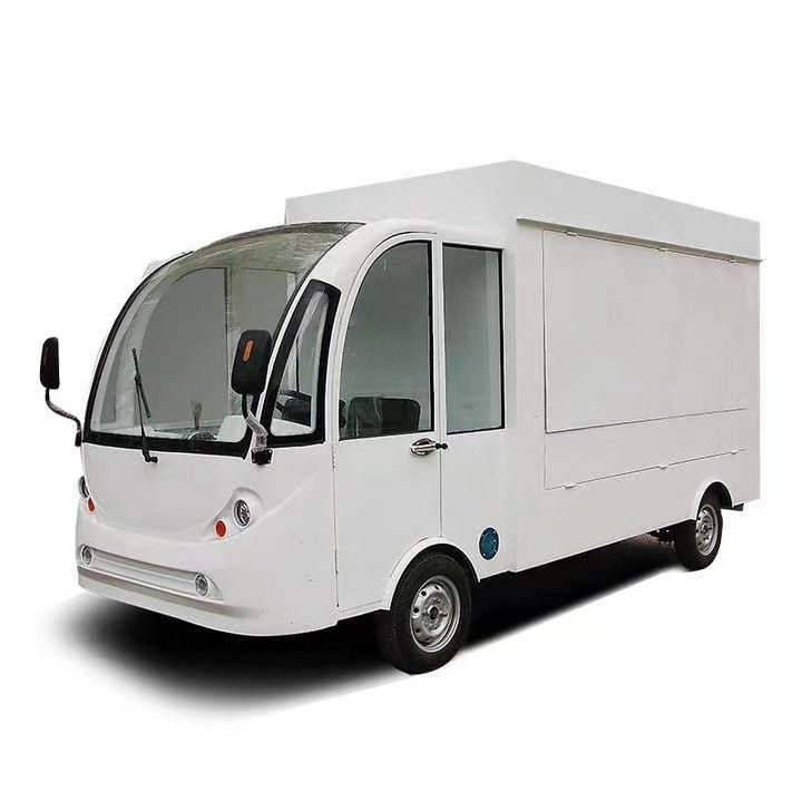 Most Practical Fast Food Snack Catering Electric Mobile Van Truck for Dairy Products