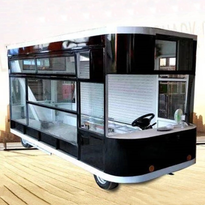 2022 Electric Mobile Clothing Hair Salon Boutique Truck Trailer Cart for Seasoning Plant