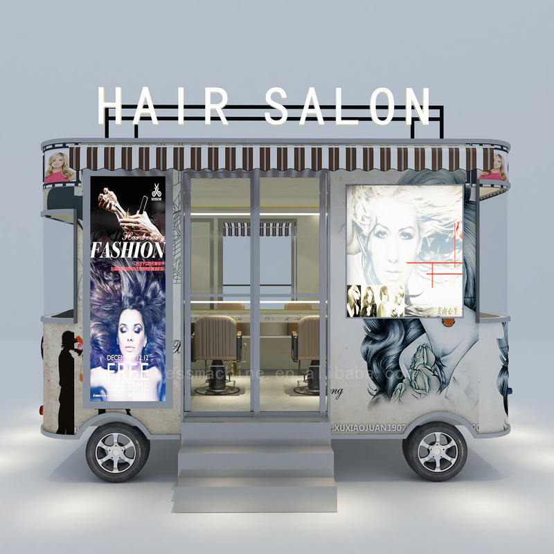 Voltage 110v/220v Electric Mobile Barber Shop Truck with 3.0kw Power and Trade Assurance