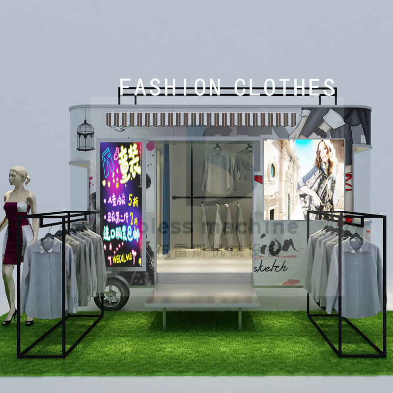 2022 Electric Mobile Clothing Shop Van Truck for Men's Women's and Children's Wear