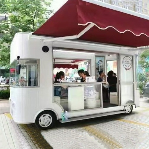 2023 Electric Mobile Food Commodity Retail Goods Shop Boutique Van Truck Trailer Cart