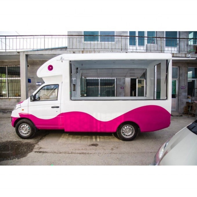220V/380V Voltage Super Performance Mobile Food Truck with Low Investment