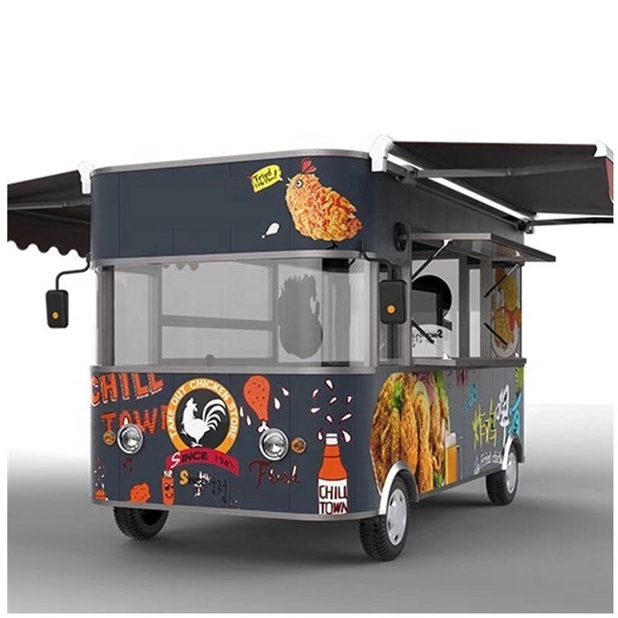 23-Year Exhibited User-Friendly Design Food Concession Trailer at Canton Fair in Australia